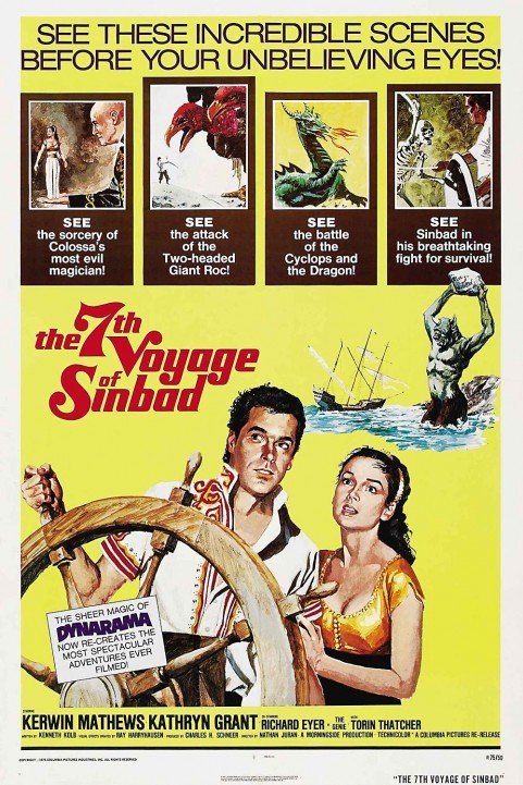 The 7th Voyage of Sinbad (1958) poster