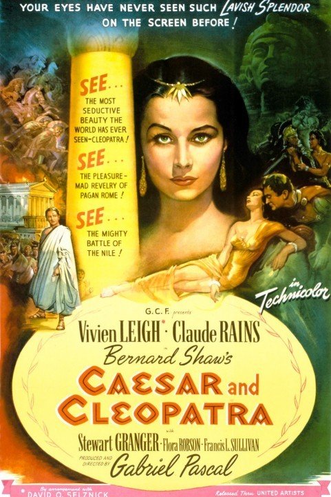 Caesar and Cleopatra poster