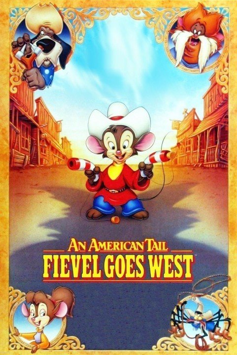 An American Tail: Fievel Goes West poster