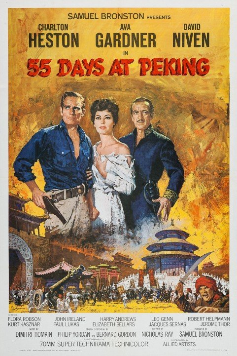 55 Days at Peking (1963) poster