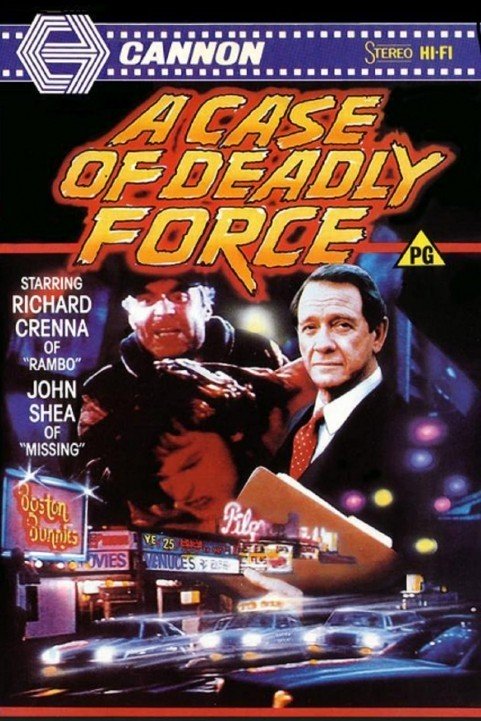 A Case of Deadly Force poster