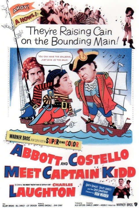 Abbott and Costello Meet Captain Kidd poster