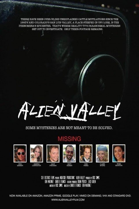 Alien Valley poster