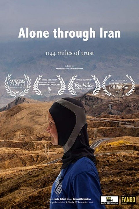 Alone through Iran: 1144 miles of trust poster