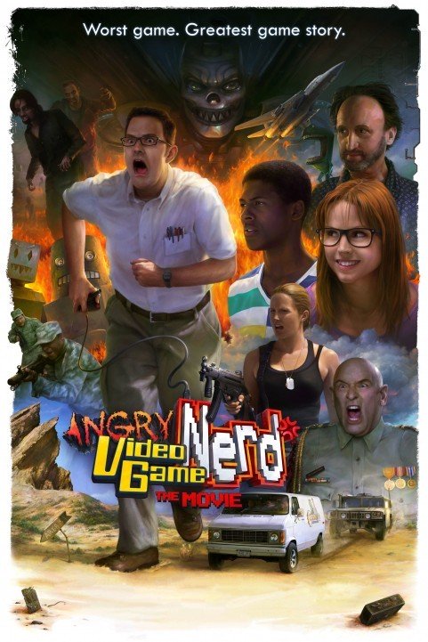 Angry Video Game Nerd: The Movie poster