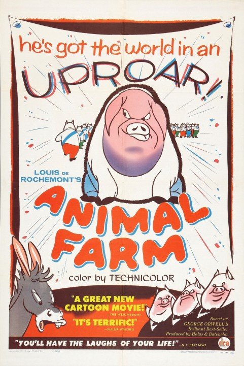 Animal Farm (1954) poster