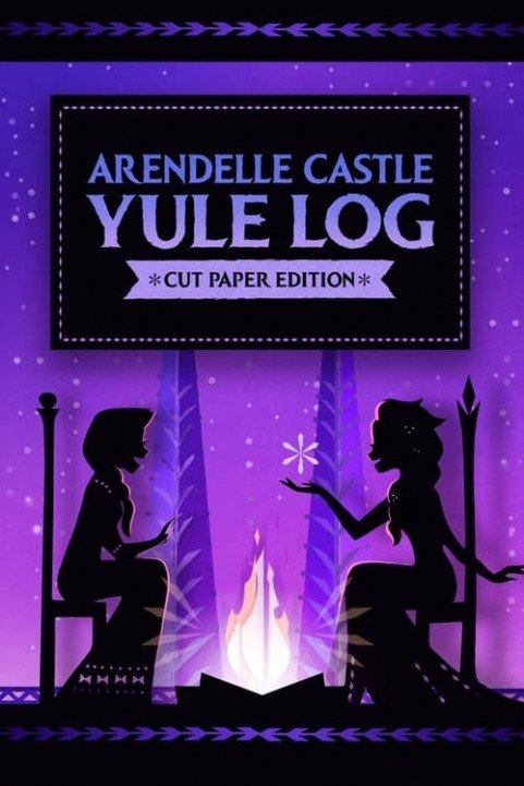 Arendelle Castle Yule Log: Cut Paper Edition poster