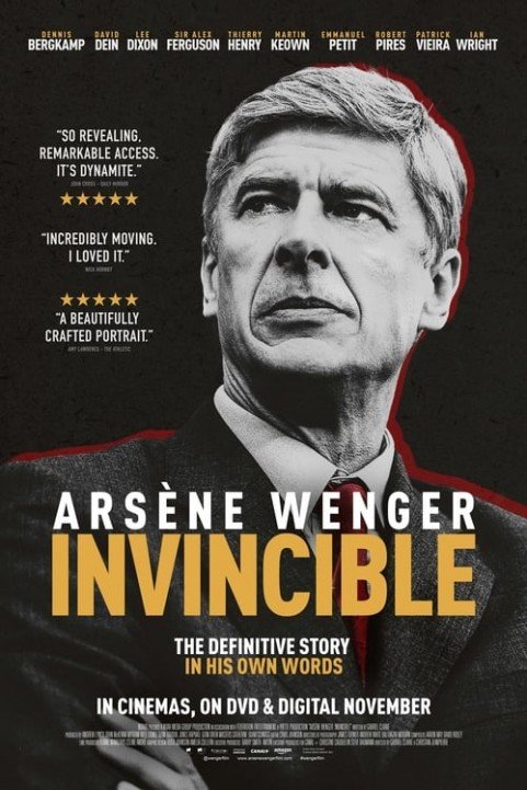 ArsÃ¨ne Wenger: Invincible poster