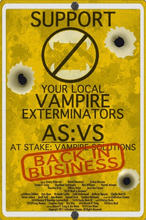 ASVS Back in Business poster