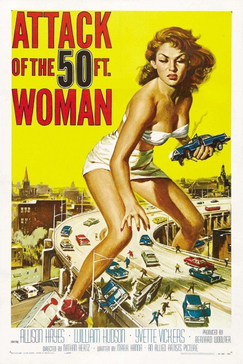 Attack of the 50 Foot Woman poster