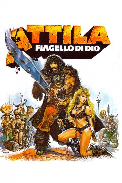 Attila flagello di Dio poster