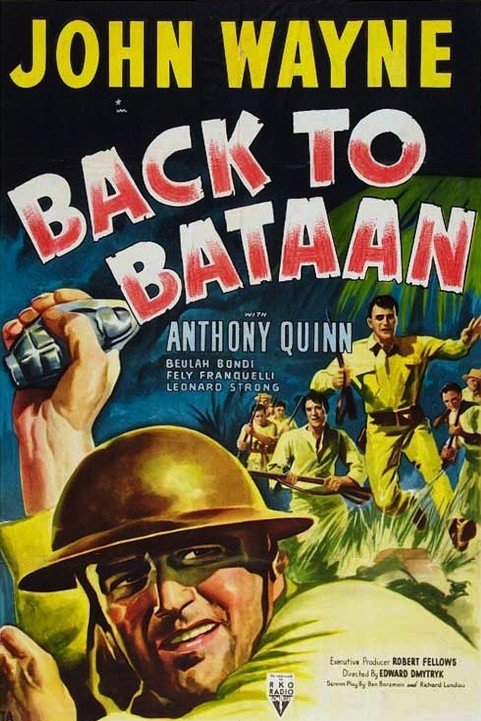 Back to Bataan poster