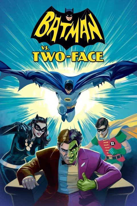 Batman vs. Two-Face (2017) poster