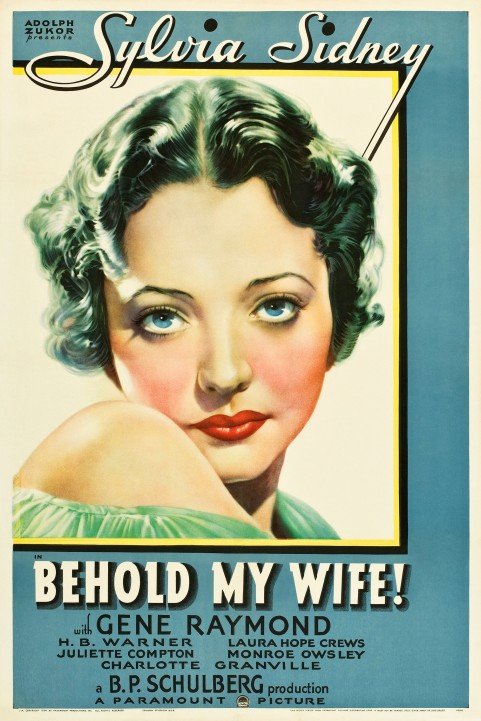 Behold My Wife poster