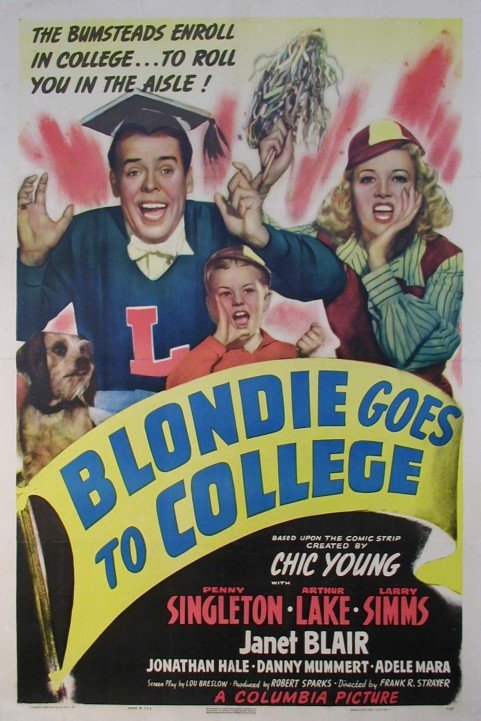 Blondie Goes to College poster