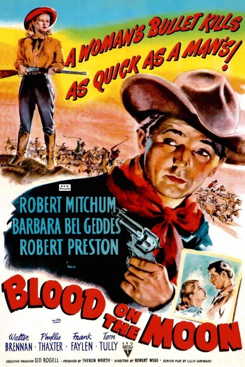 Blood on the poster