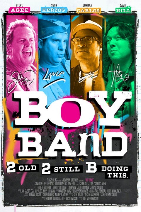 Boy Band poster