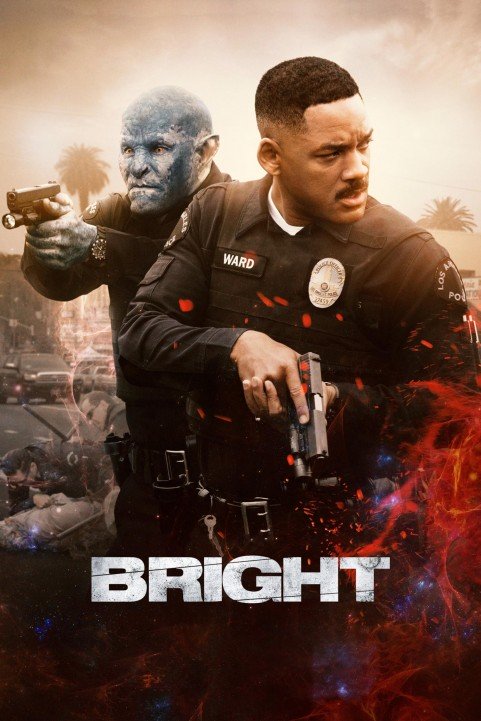 Bright (2017) poster