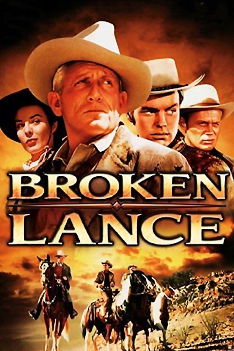 Broken Lance (1954) poster