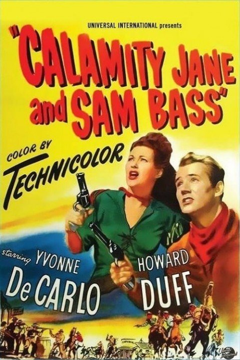 Calamity Jane and Sam Bass poster