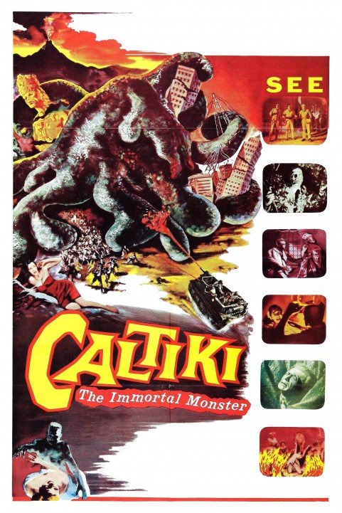 Caltiki, the Immortal Monster poster