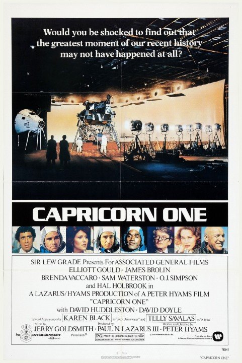 Capricorn One (1977) poster