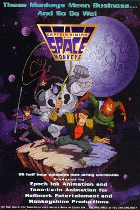 Captain Simian & The Space Monkeys poster