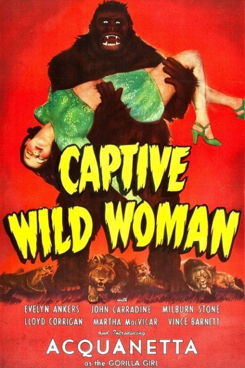 Captive Wild Woman poster