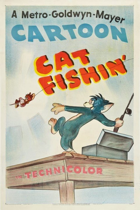 Cat Fishin' poster