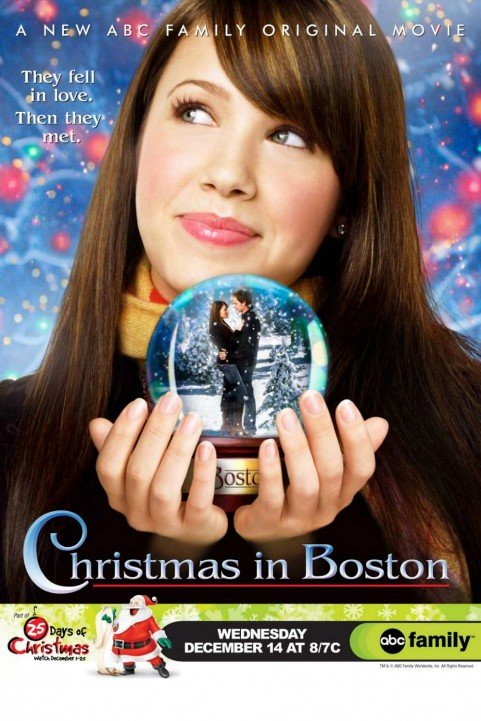 Christmas in Boston poster