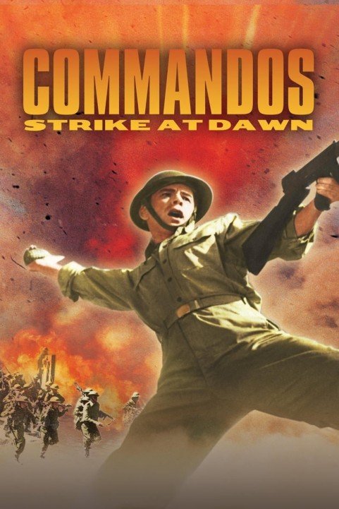 Commandos Strike at Dawn poster