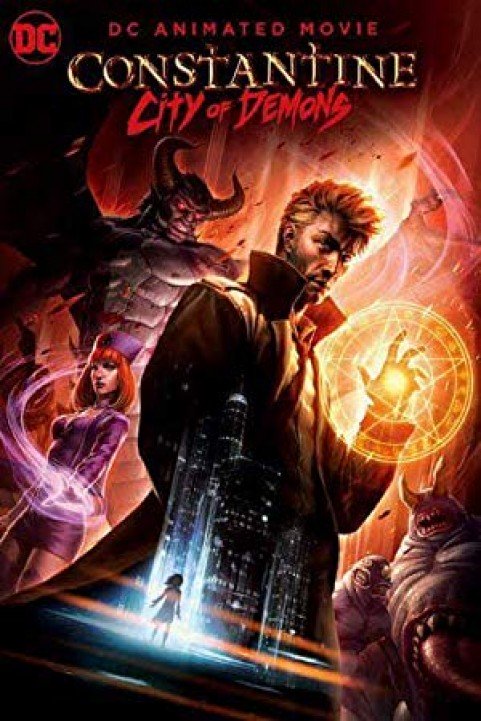 Constantine City of Demons: The Movie poster