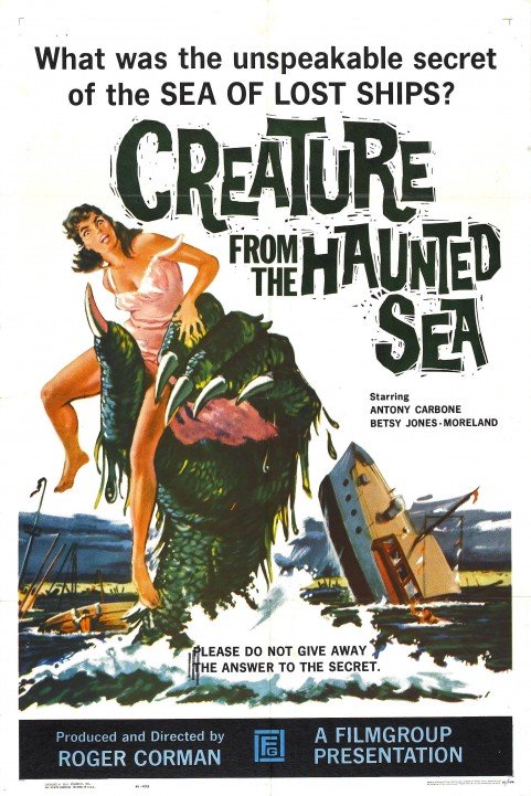 Creature from the Haunted Sea poster