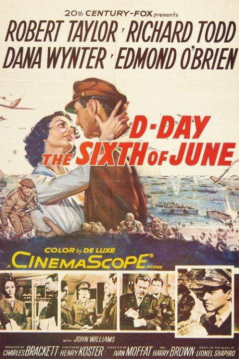 D-Day the Sixth of June poster