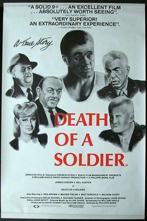 Death of a Soldier poster