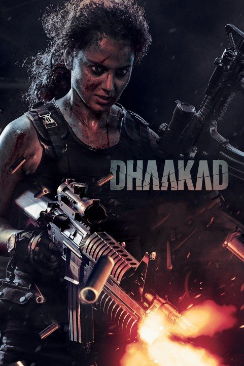 Dhaakad poster