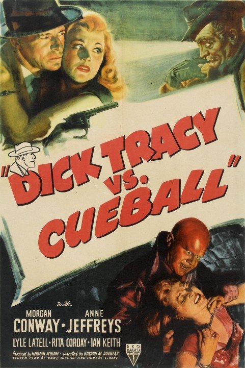 Dick Tracy vs Cueball poster