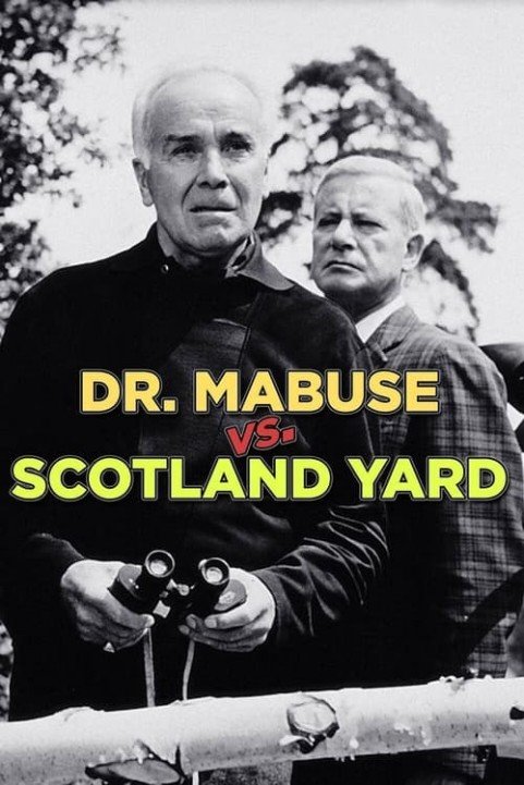 Dr. Mabuse vs. Scotland Yard poster