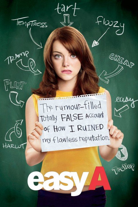 Easy A (2010) poster