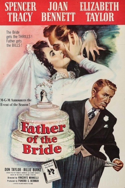 Father of the Bride (1950) poster