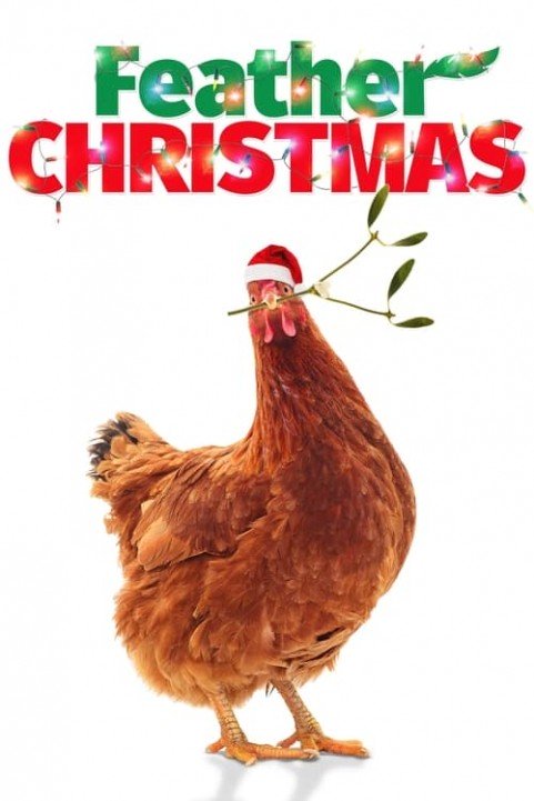 Feather Christmas poster