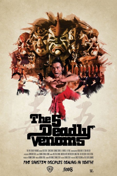 Five Deadly Venoms poster