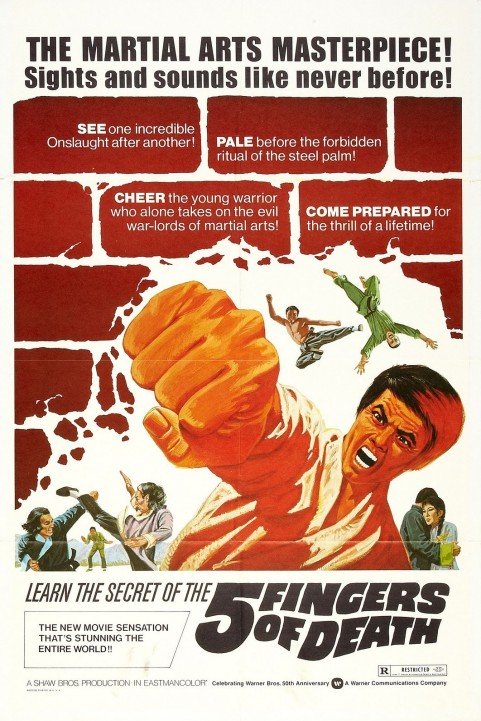 Five Fingers Of Death poster