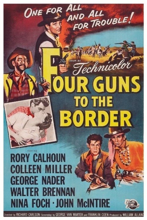 Four Guns to the Border poster