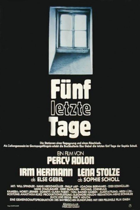 FÃ¼nf letzte Tage poster