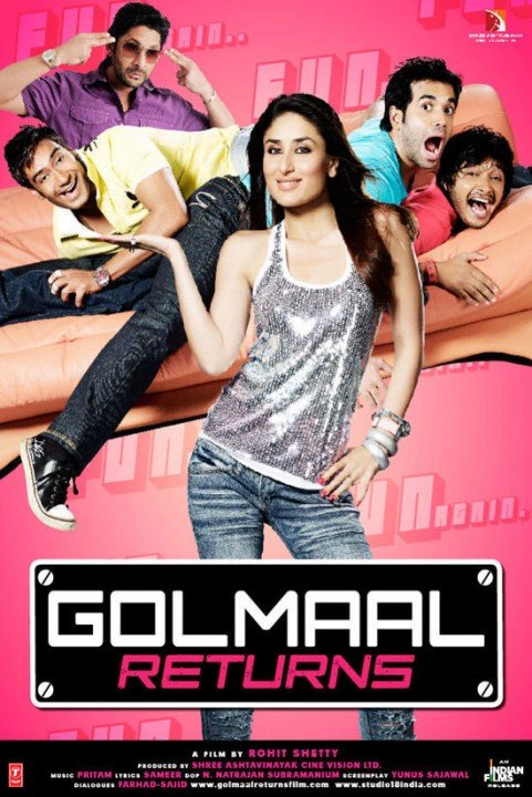 Golmaal Returns poster