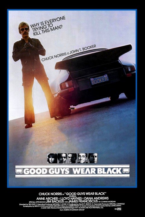 Good Guys Wear Black poster