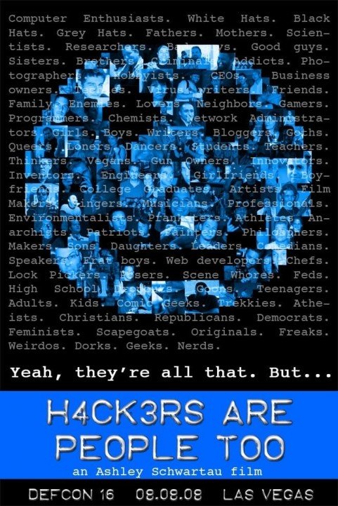 Hackers Are People Too poster