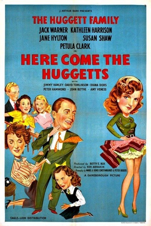 Here Come the Huggetts poster