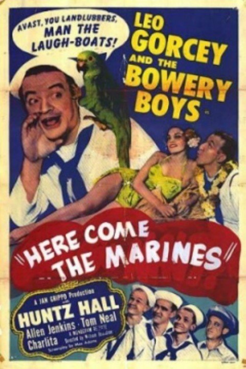 Here Come the Marines poster